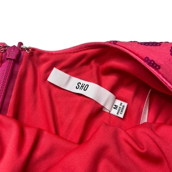 New Women’s SHO By Tadashi Shoji Short Dress Size M - Picture 9 of 10